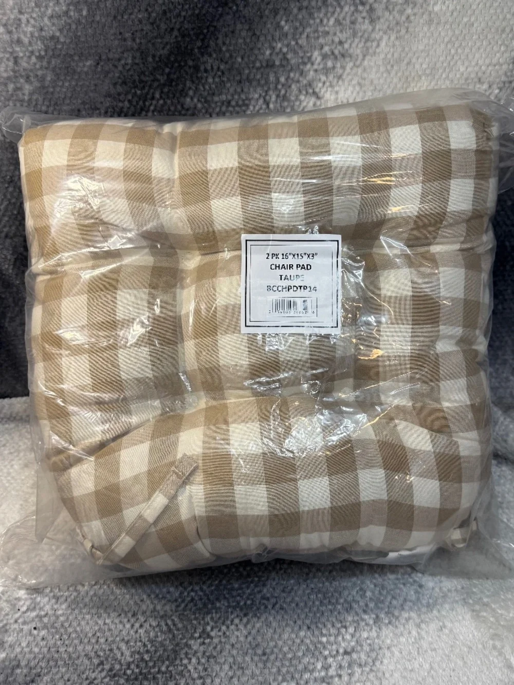 Chair Cushions for Dining Chair 2 Pk Soft & Comfortable 16x15x3